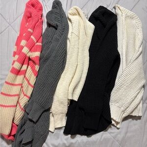 Cozy Women's knit cardigan bundle
